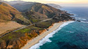 California Coast line