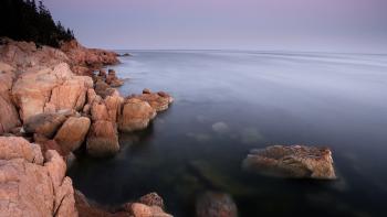 Northeast rocky coast line